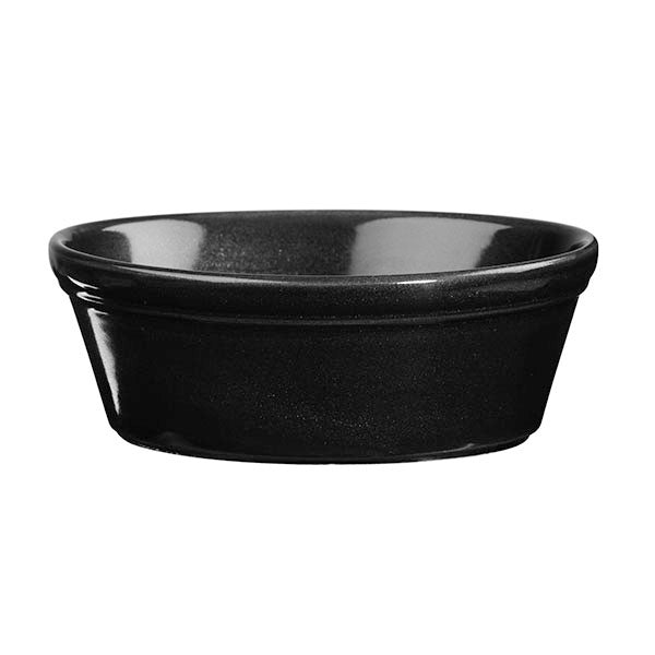 Churchill Round Pie Dish (135mm Ø 500ml - Black)