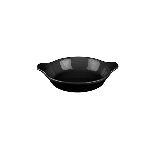 Churchill Round Gratin Dish (175mm Ø 590ml - Black)