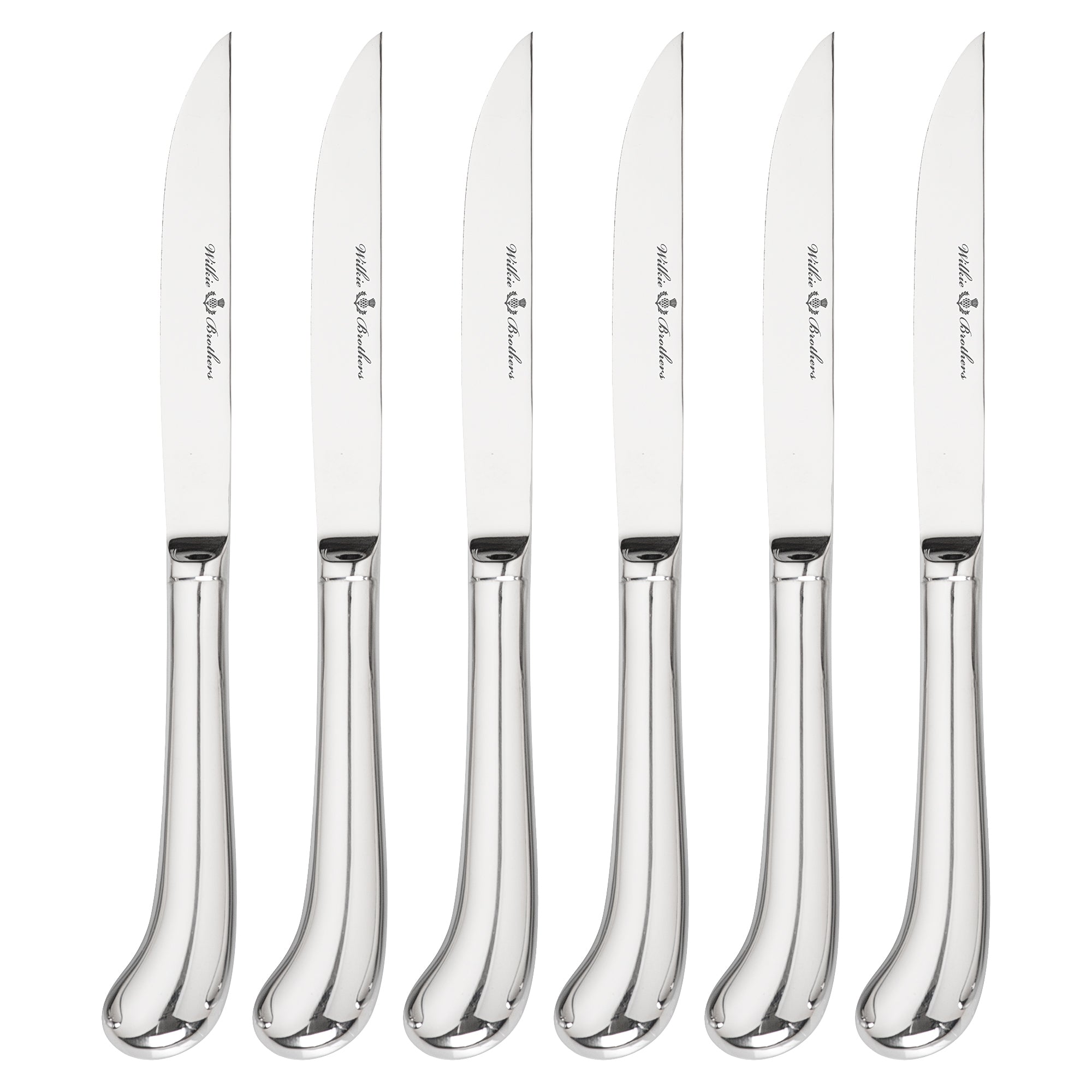 Wilkie Brothers Stirling 6 Piece Steak Knife Set