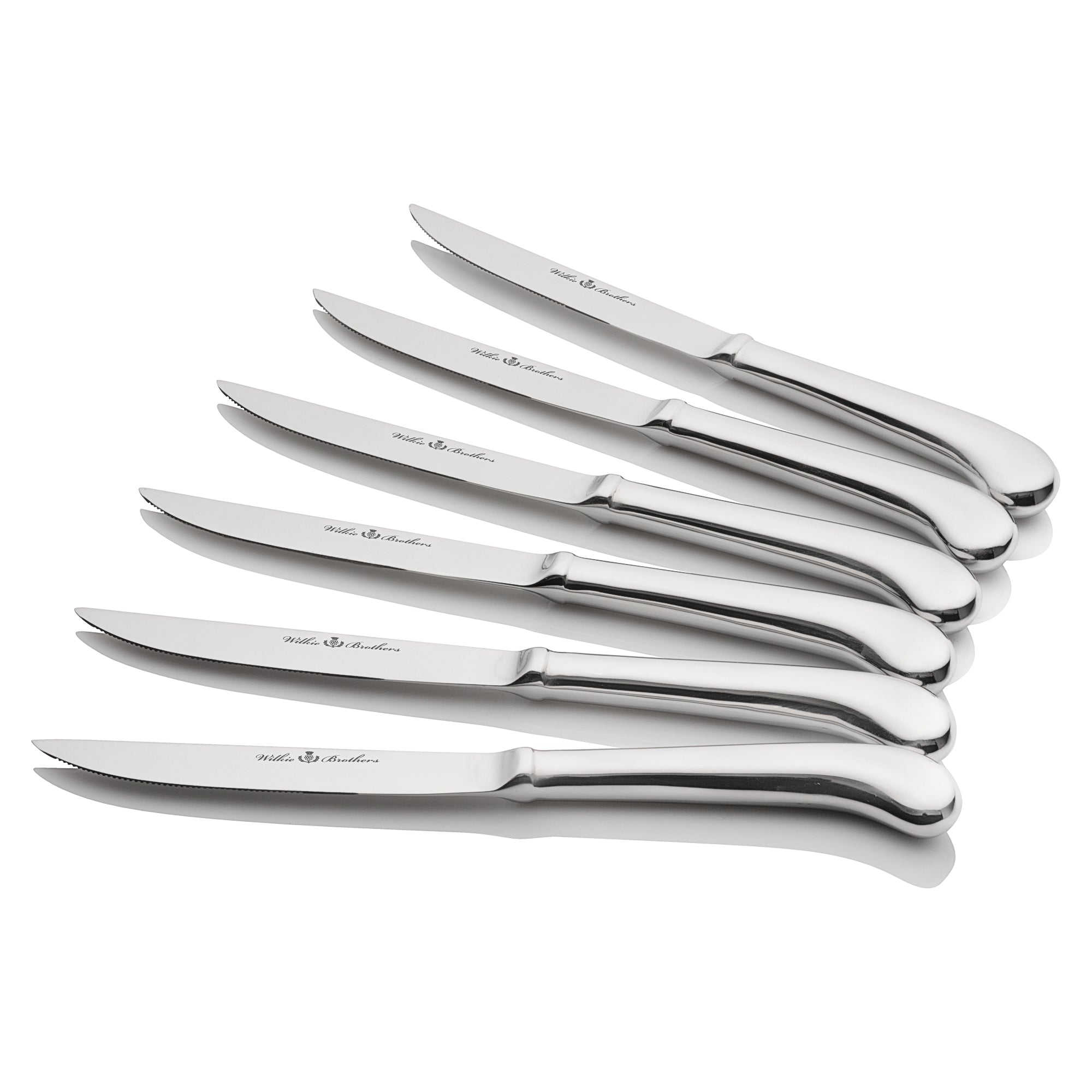 Wilkie Brothers Stirling 6 Piece Steak Knife Set