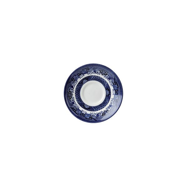 Churchill Willow Blue Saucer (141mm Ø)