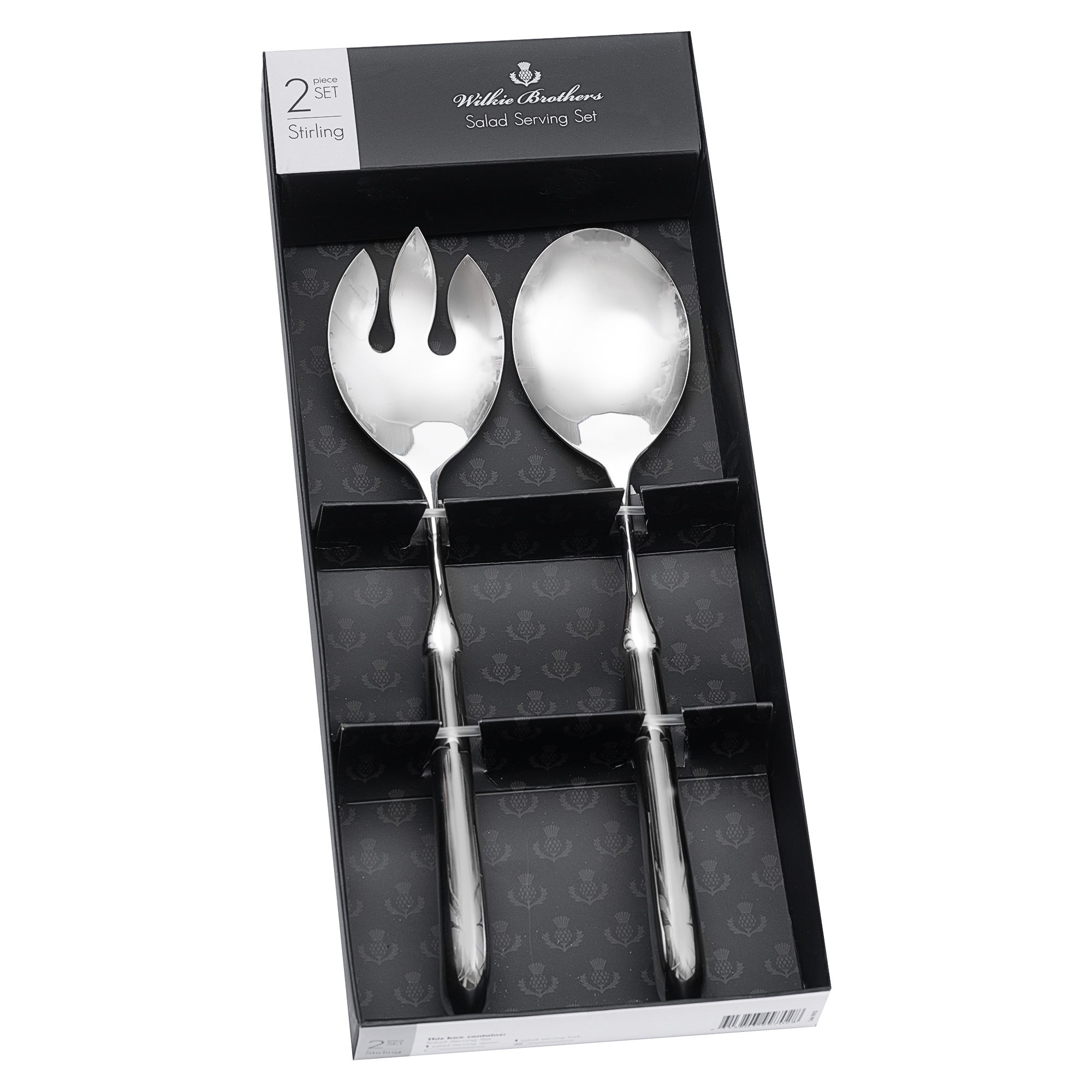 Wilkie Brothers Stirling 2 Piece Salad Serving Set