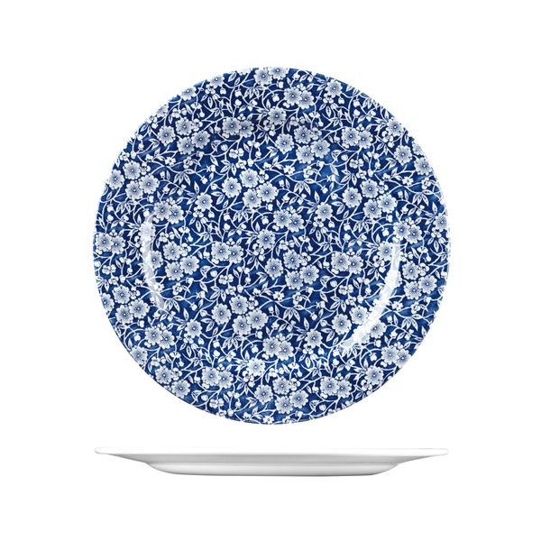 Churchill Victorian Calico Prague Round Plate - Wide Rim (305mm Ø)