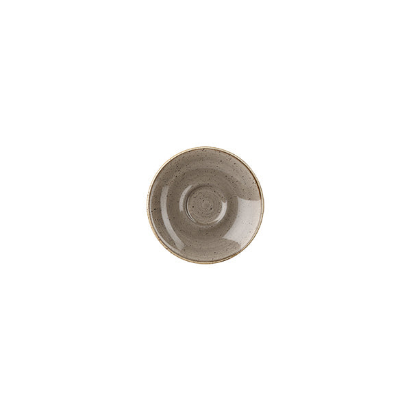 Churchill Stonecast Peppercorn Grey Saucer (118mm Ø)