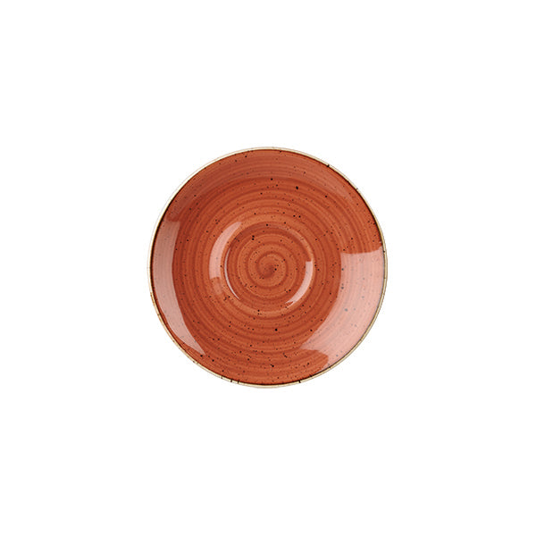 Churchill Stonecast Spiced Orange Cappuccino Saucer (156mm Ø)