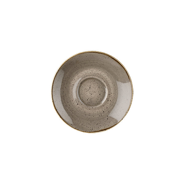 Churchill Stonecast Peppercorn Grey Saucer (156mm Ø)