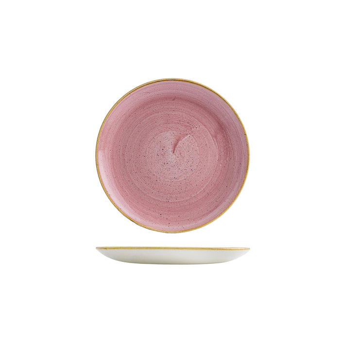 Churchill Stonecast Petal Pink Round Coupe Plate (217mm Ø)
