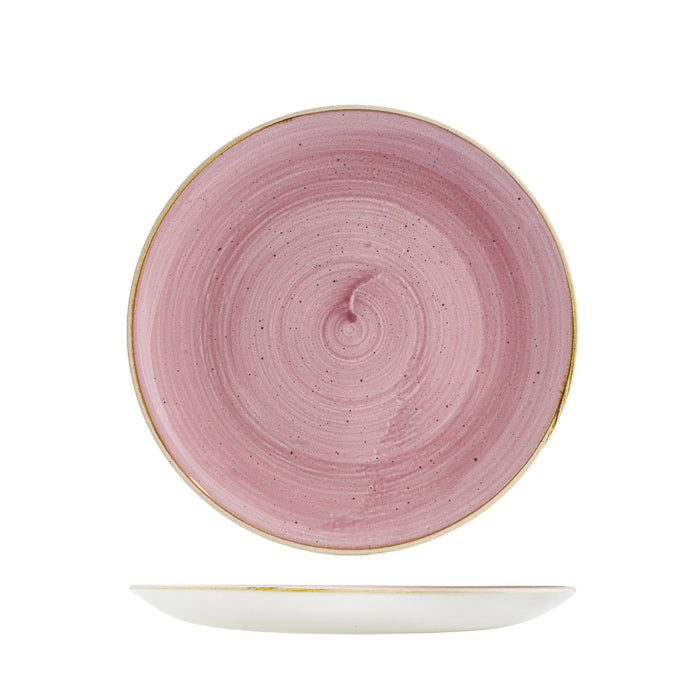 Churchill Stonecast Petal Pink Round Coupe Plate (260mm Ø)