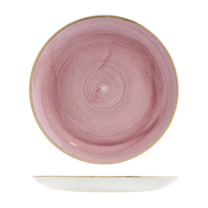 Churchill Stonecast Petal Pink Round Coupe Plate (288mm Ø)