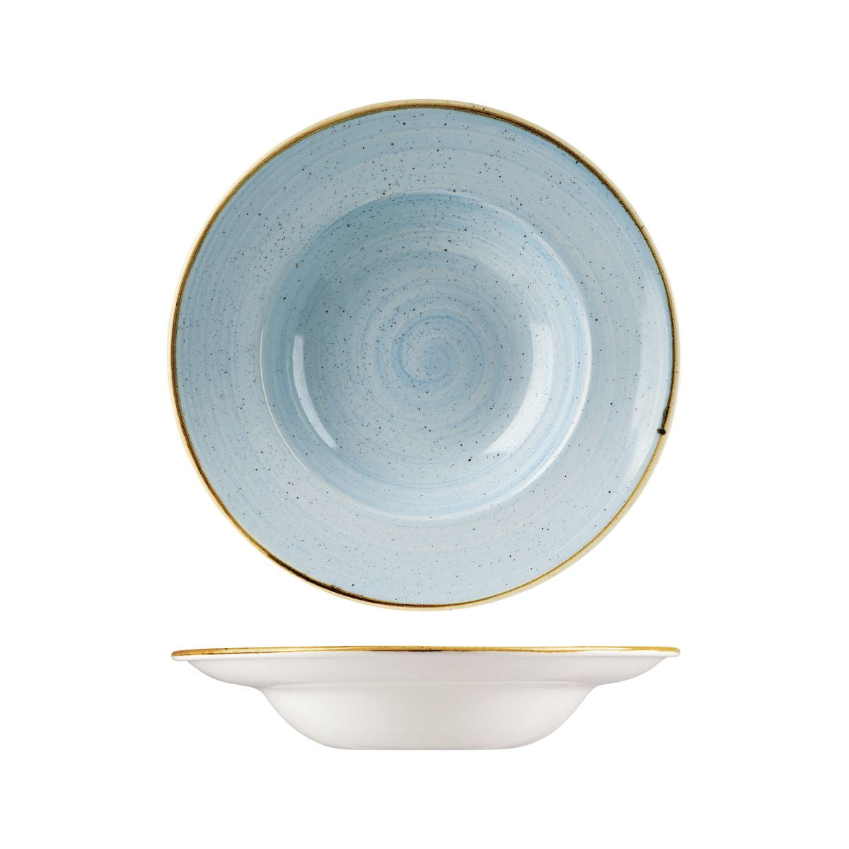 Churchill Stonecast Duck Egg Soup / Pasta Bowl (240mm Ø)