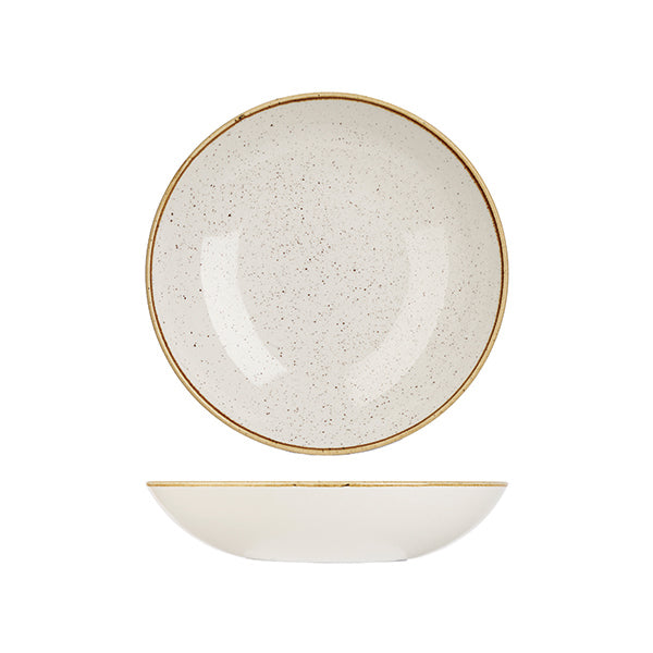 Churchill Stonecast Barley White Round Coupe Bowl (248mm Ø 1136ml)