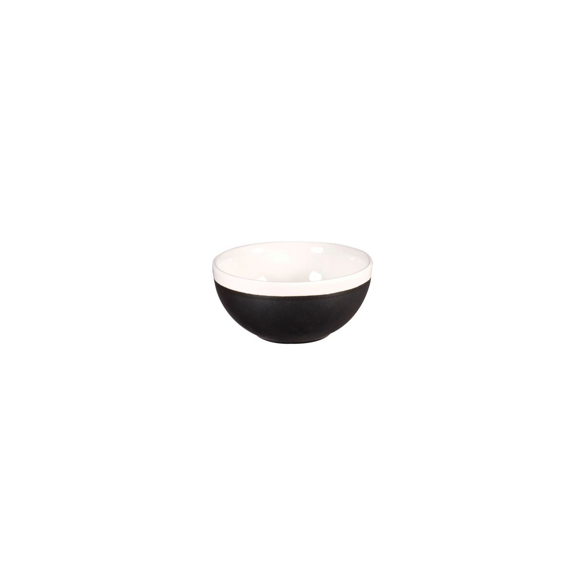 Churchill Monochrome Onyx Black Round Bowl (132mm Ø 470ml)