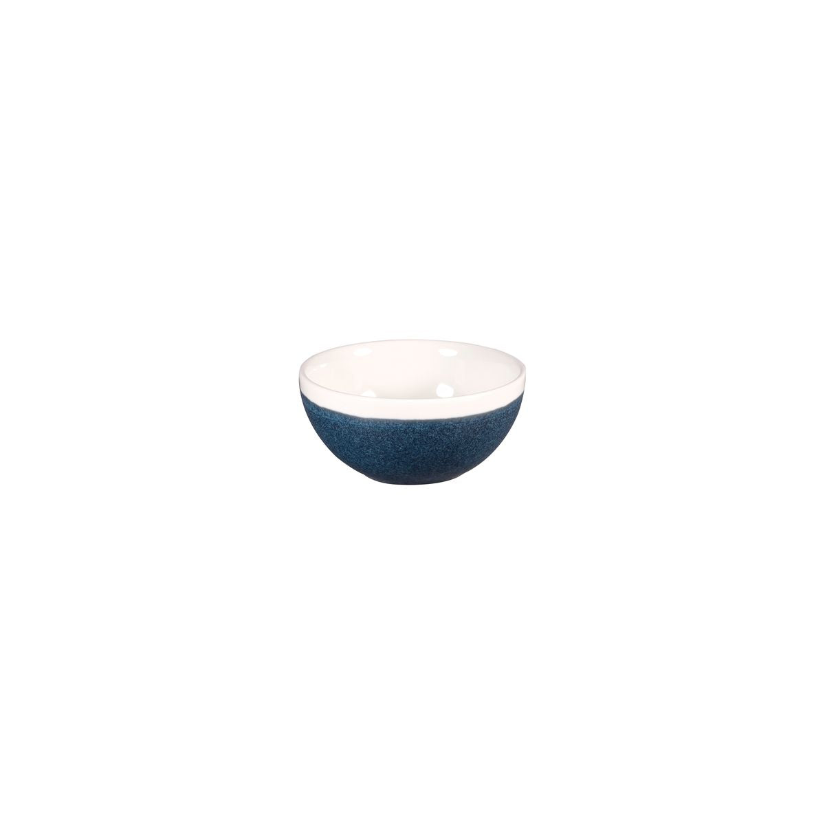 Churchill Monochrome Sapphire Blue Round Bowl (132mm Ø 470ml)