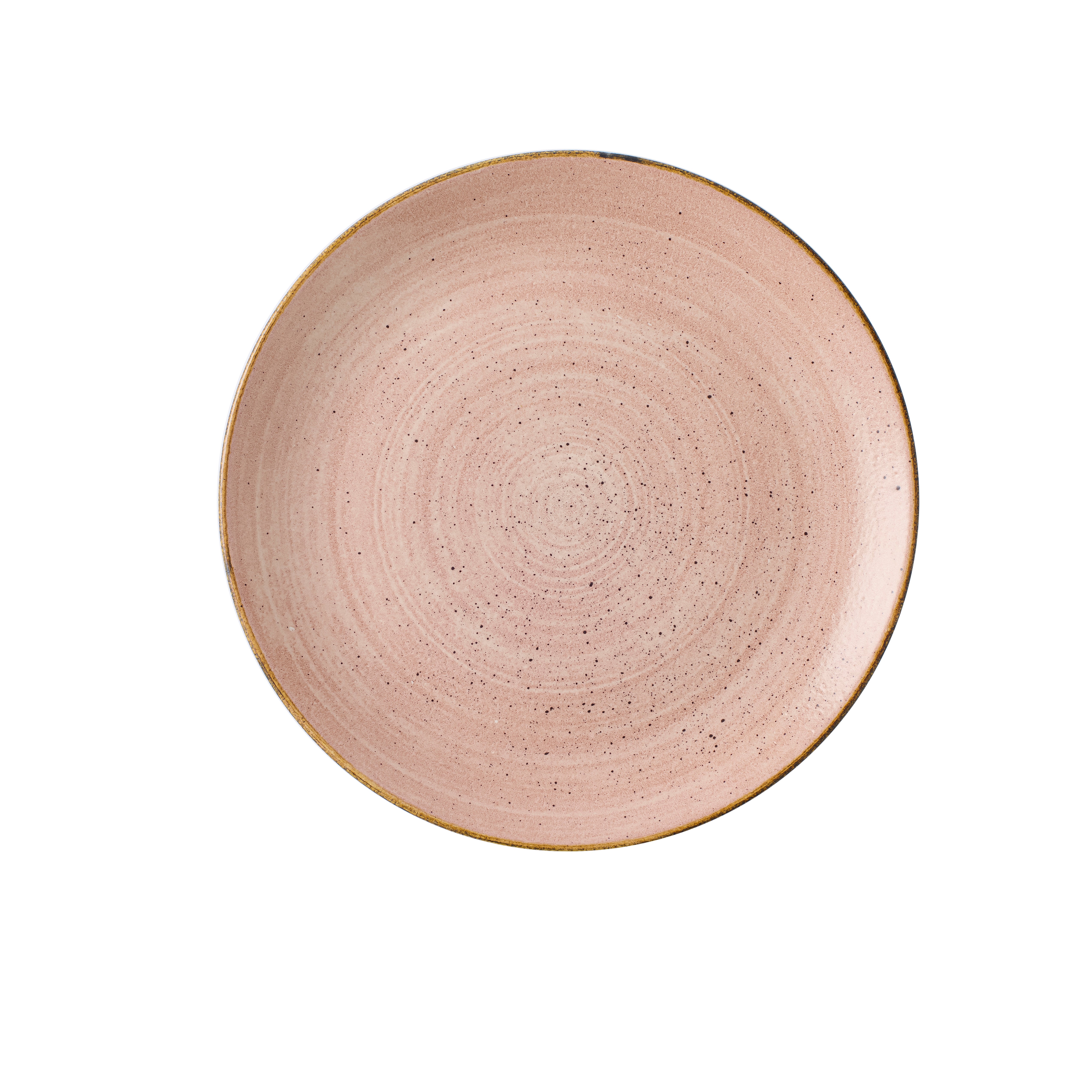 Churchill Stonecast Raw Terracotta Round Coupe Plate (260mm)