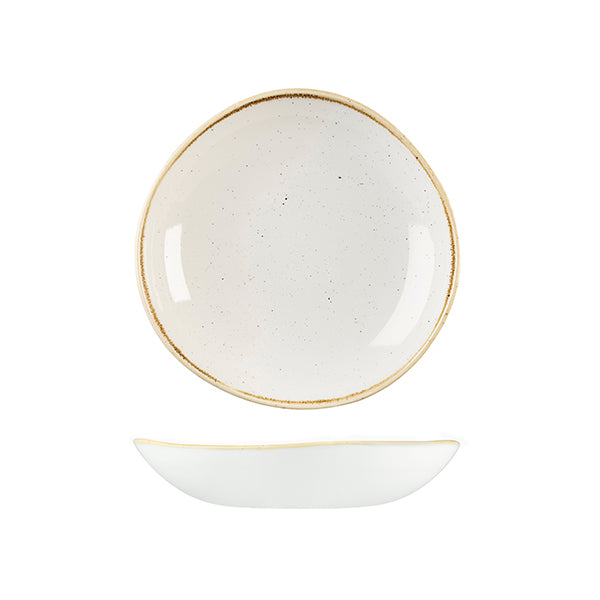 Churchill Stonecast Barley White Organic Round Bowl (253mm Ø 1100ml)