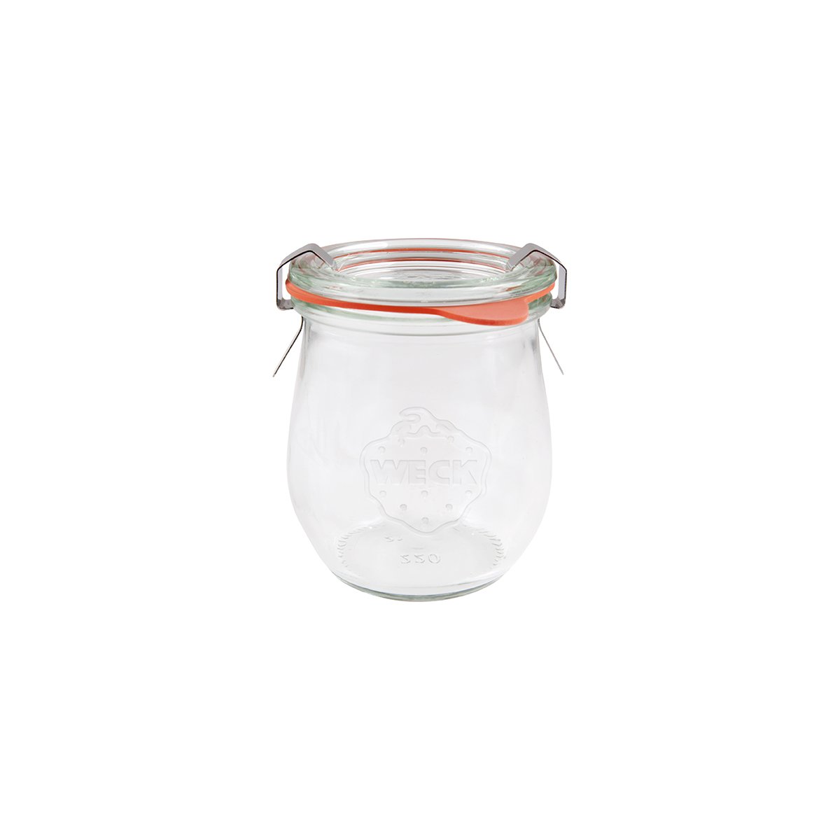 Weck Complete Glass Jar with Lid & Seal 70x80mm (220ml)