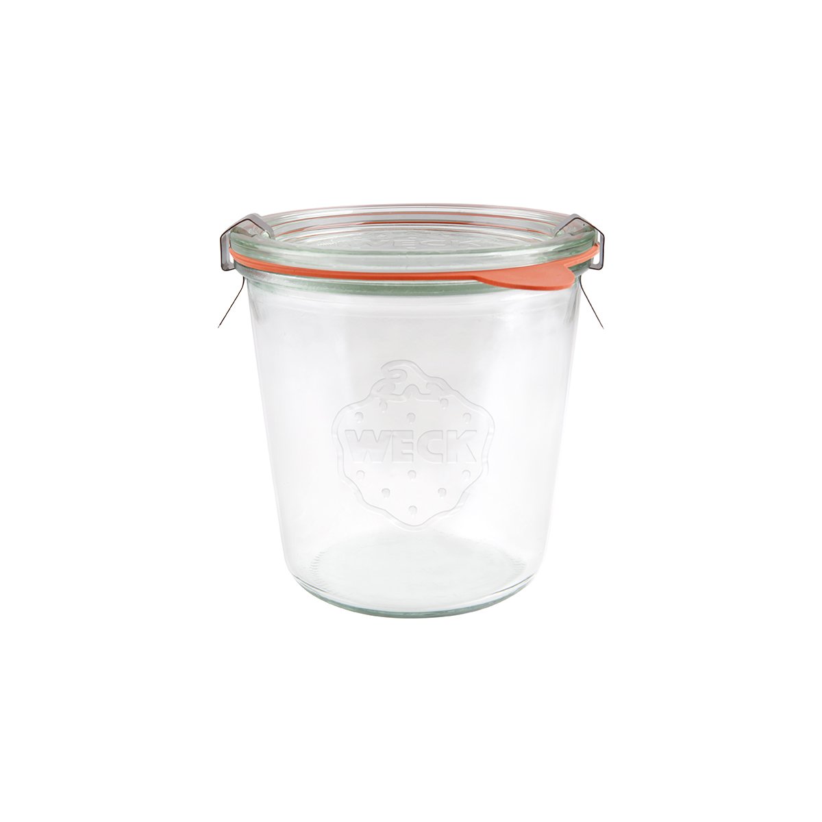 Weck Complete Glass Jar with Lid 100x107mm (580ml)