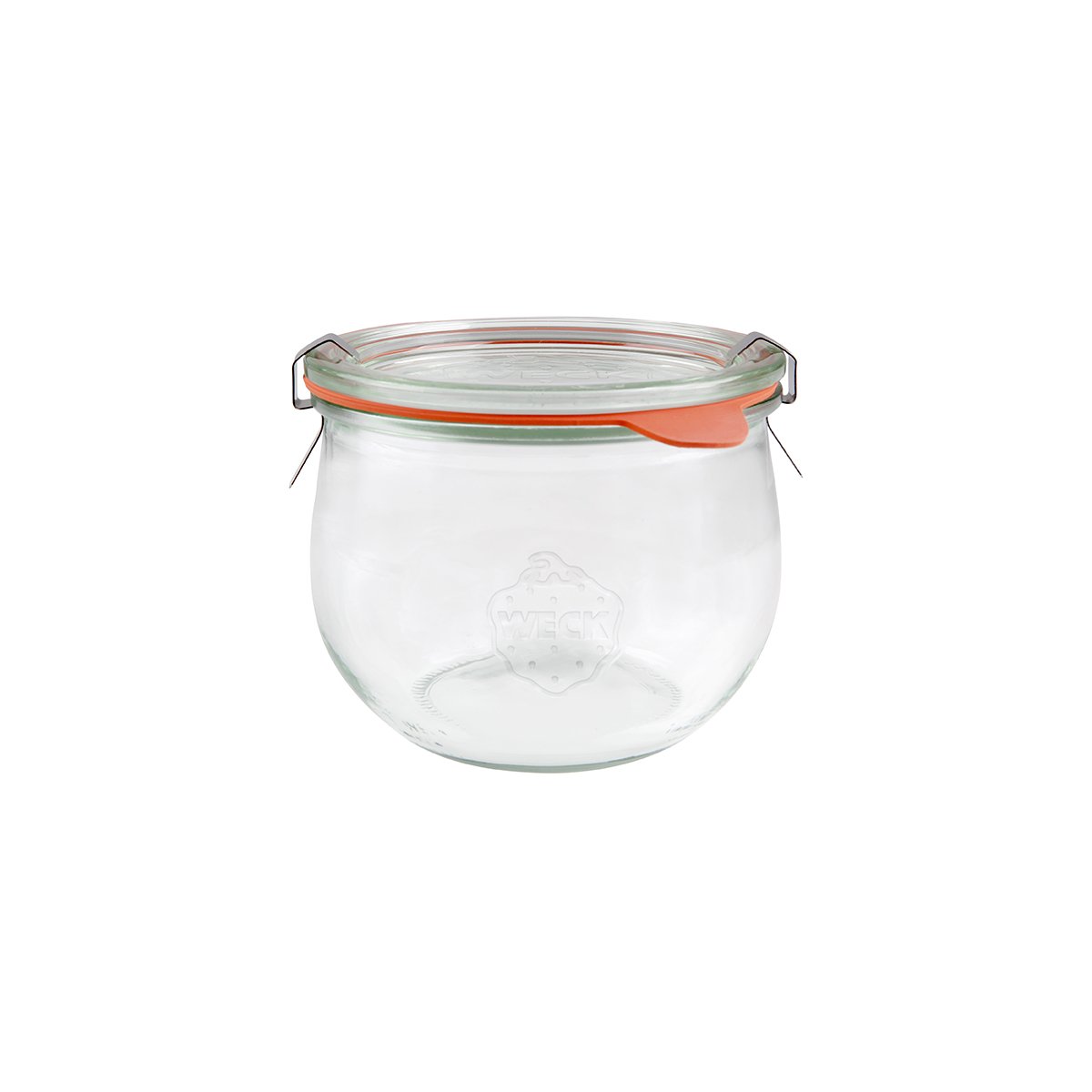 Weck Complete Tulip Jar with Lid 100x85mm (580ml)