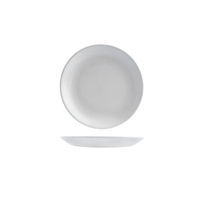 Churchill Satin Round Coupe Plate (165mm Ø - White)