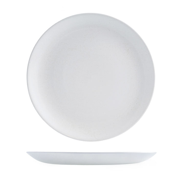 Churchill Satin Round Coupe Plate (288mm Ø - White)