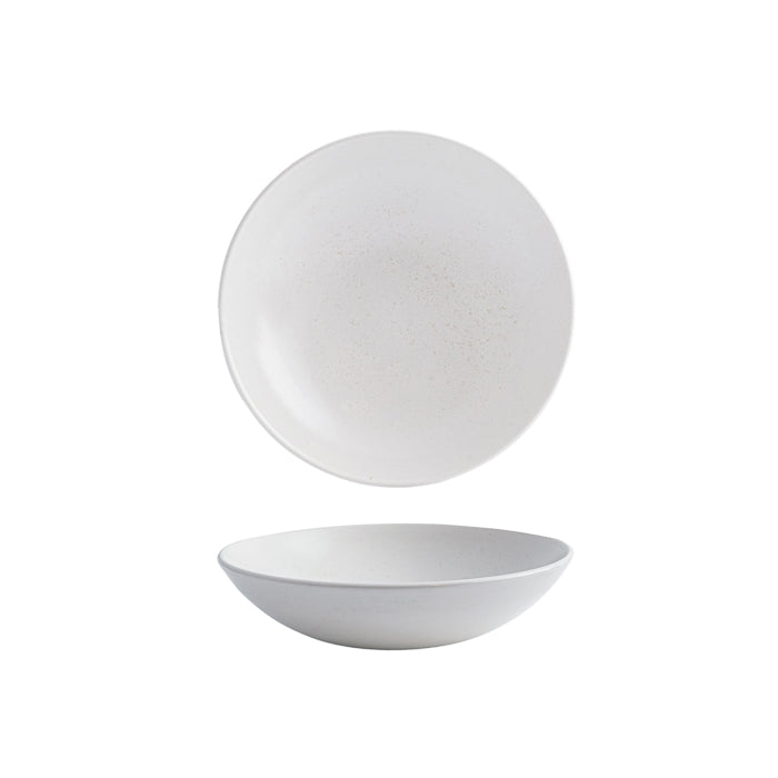 Churchill Satin Round Coupe Bowl (182mm Ø 426ml - White)