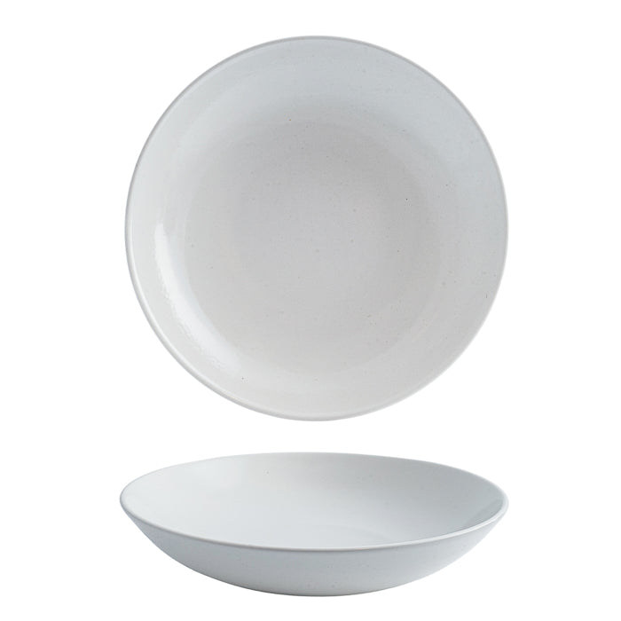 Churchill Satin Round Coupe Bowl (248mm Ø 1136ml - White)