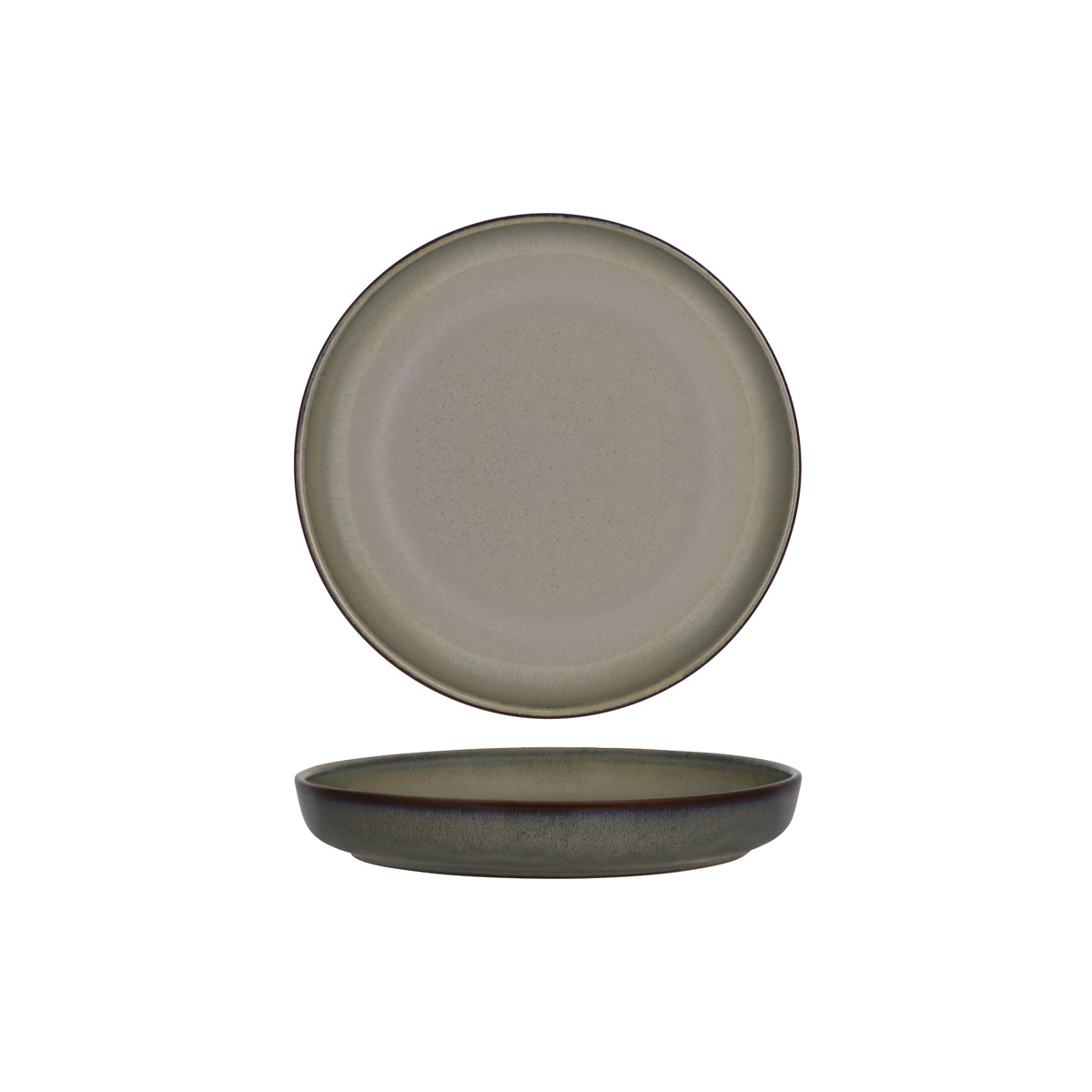 Tablekraft Artistica Canvas Round Deep Plate 240mm