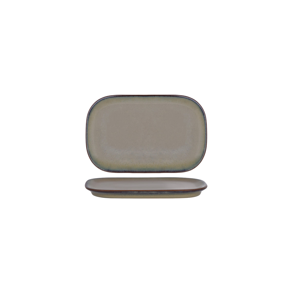 Tablekraft Artistica Canvas Rectangle Coupe Plate 220x140mm