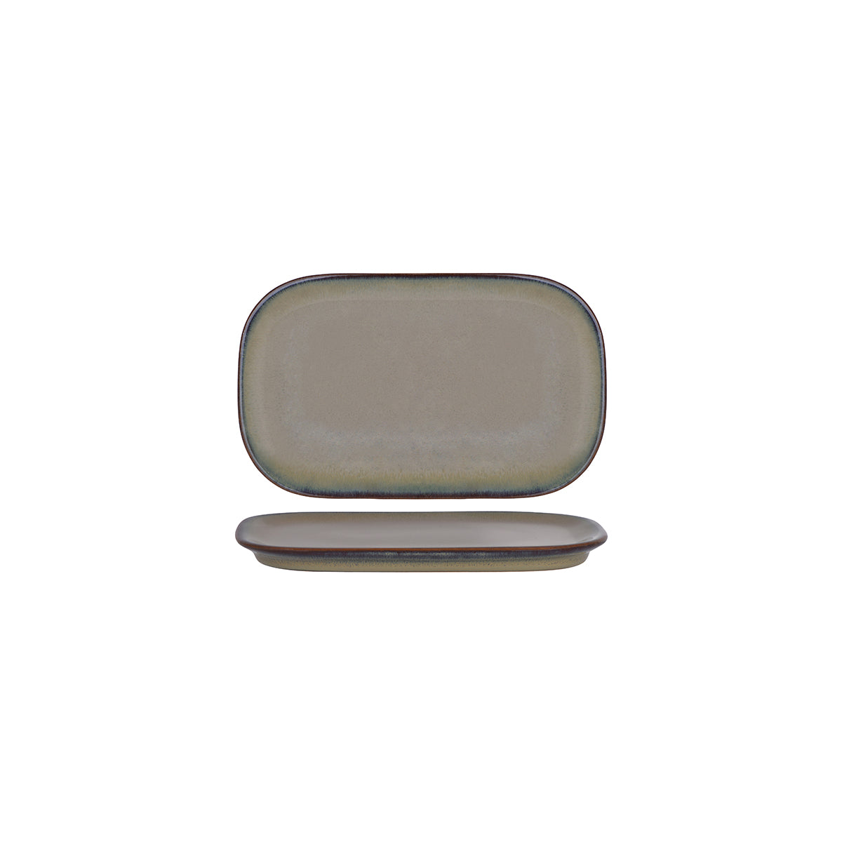 Tablekraft Artistica Canvas Rectangle Coupe Plate 250x140mm