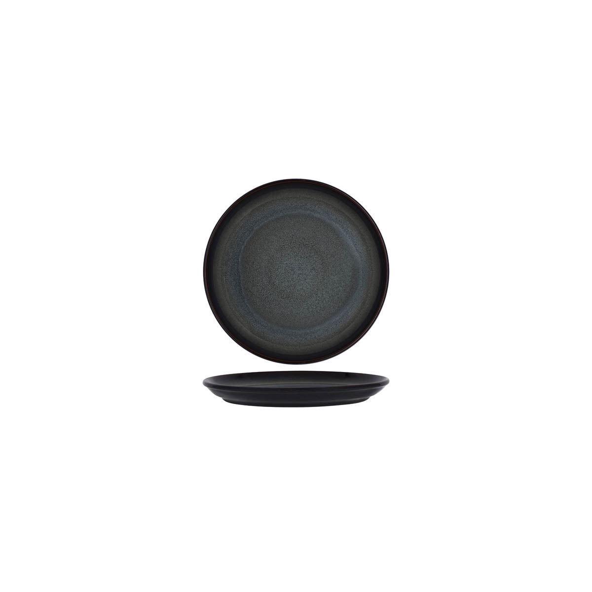 Tablekraft Artistica Pewter Round Coupe Plate 160mm