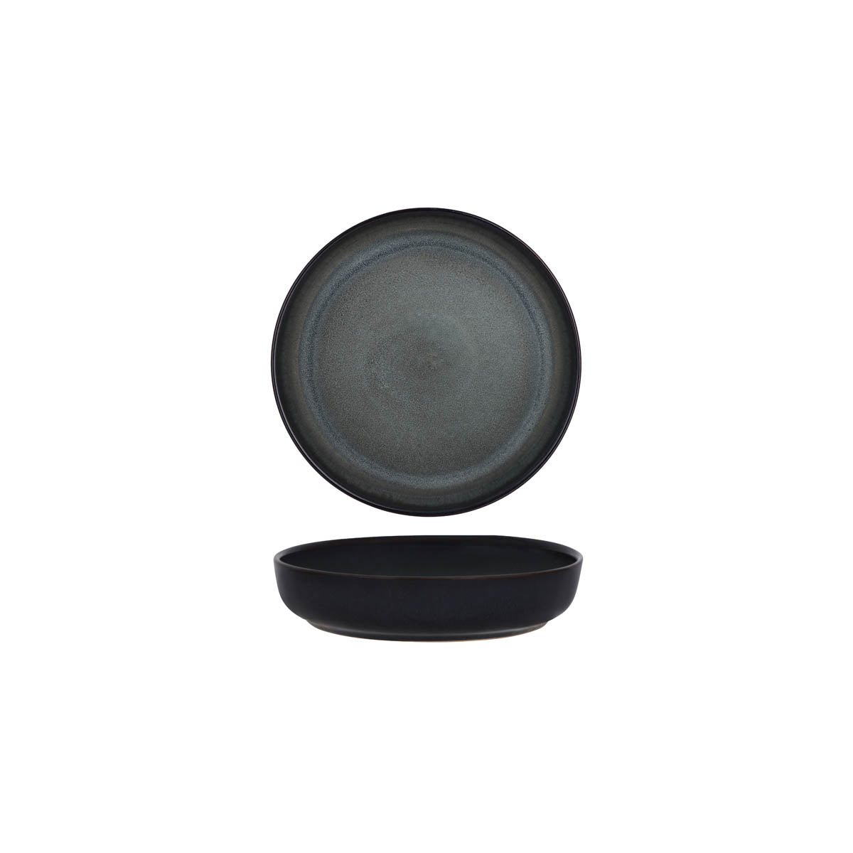 Tablekraft Artistica Pewter Round Deep Plate 180mm