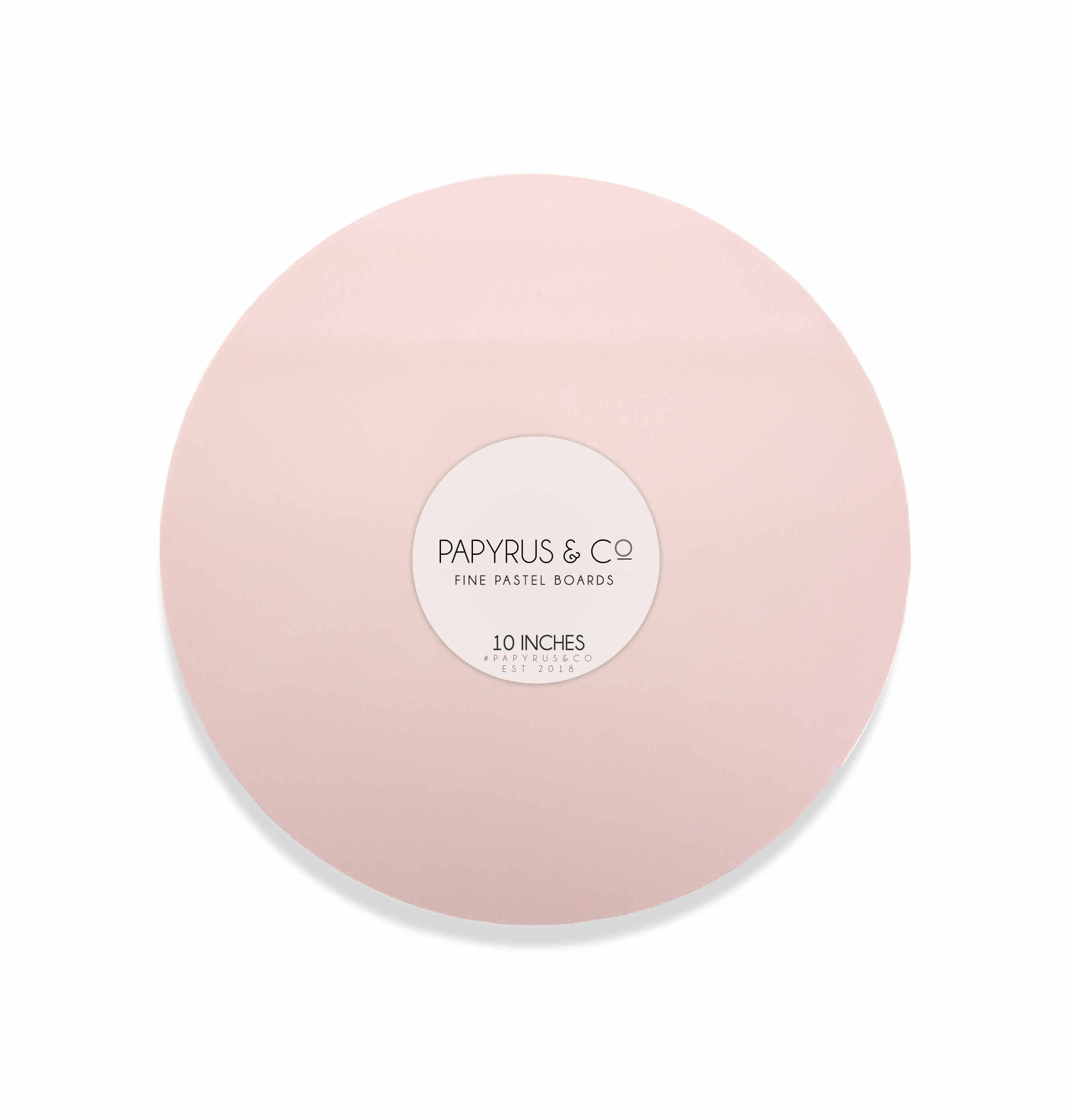 Papyrus Masonite Cake Board Round Pastel Pink 10in
