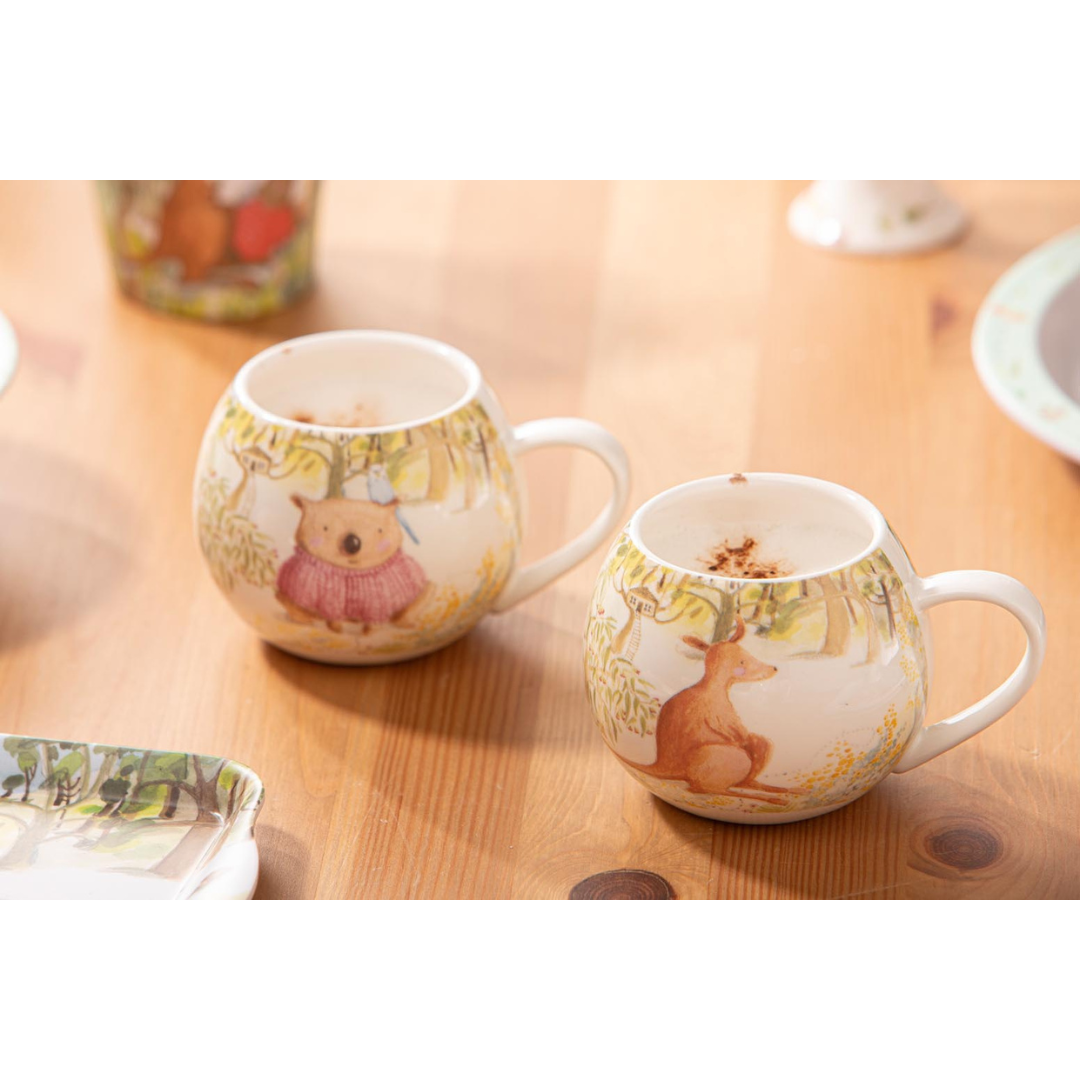 Ashdene Barney Gumnut Bushland Kangaroo Mini Hug Mug