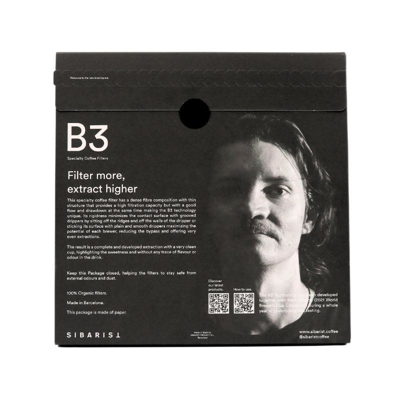 Sibarist B3 Flat Coffee Filter M (100pk)