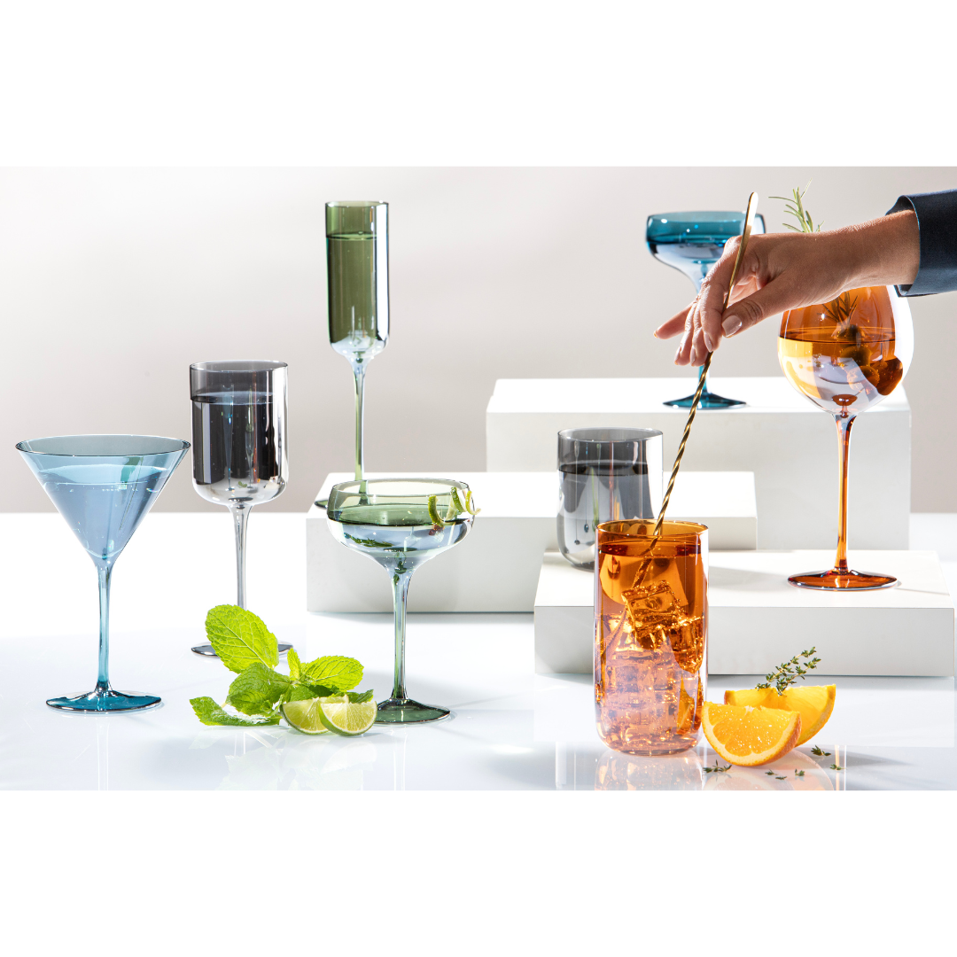 Tempa Verity Sapphire 2pk Martini Glass