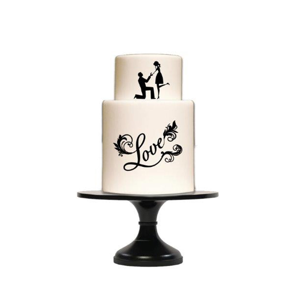 Silho Cake Calligraphy Celebration Mould