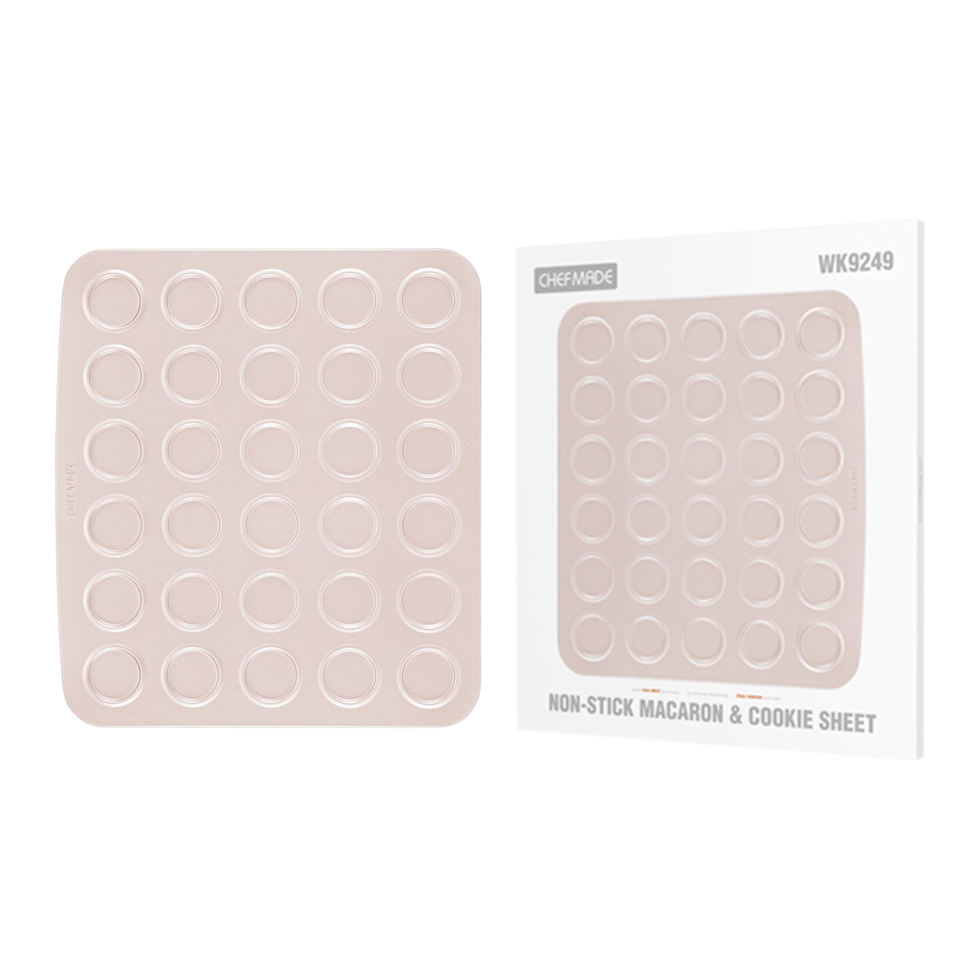 CHEFMADE Macaron Baking Sheet 30 Piece (WK9249)