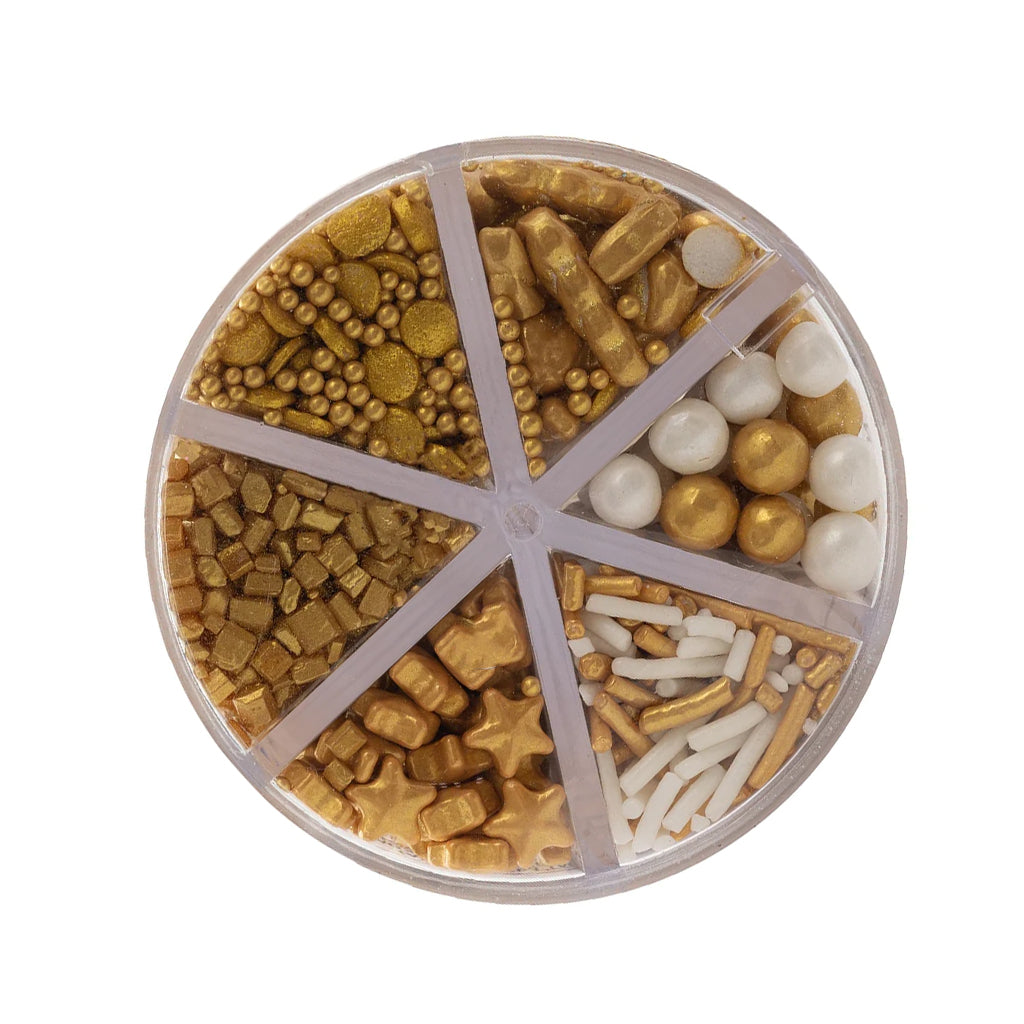 Sprinks Gold Dreams 6 Cell Sprinkles 85g