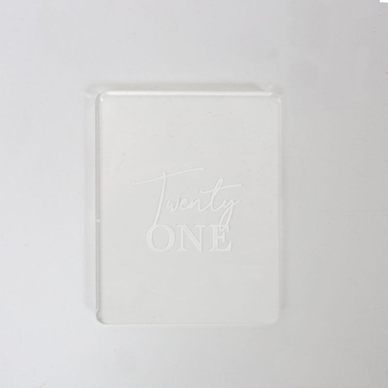 Coo Kie Embosser Stamp 21