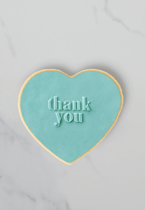 Coo Kie Embosser Stamp Thank You