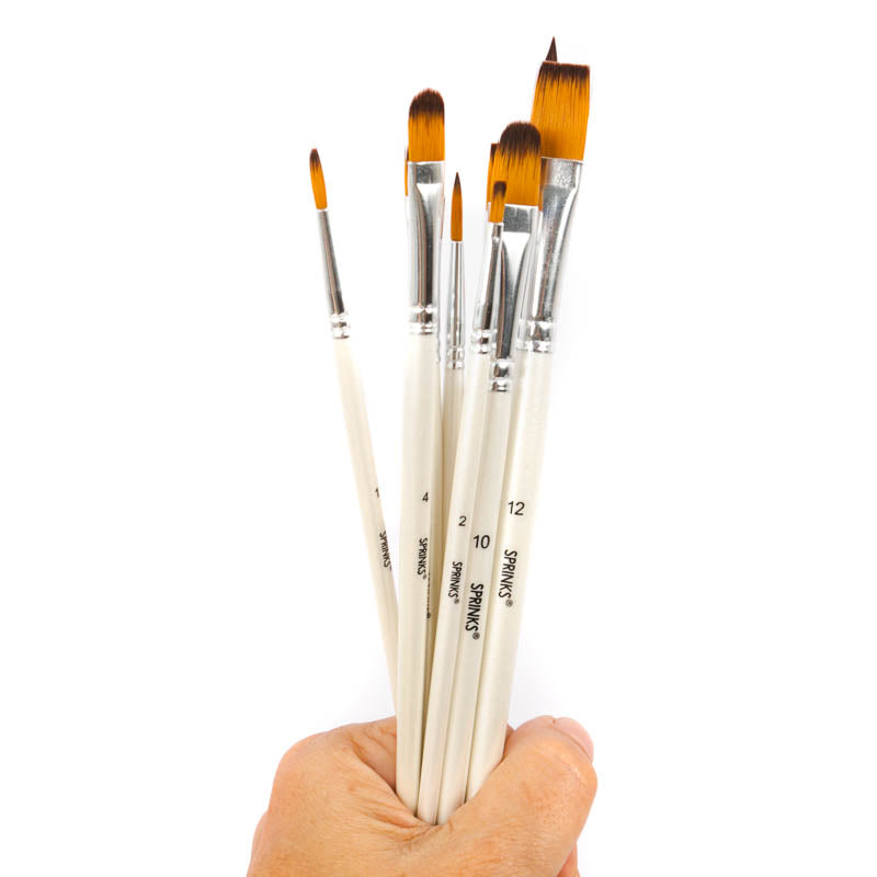 Sprinks Sugarcraft Brush Set 10 Piece