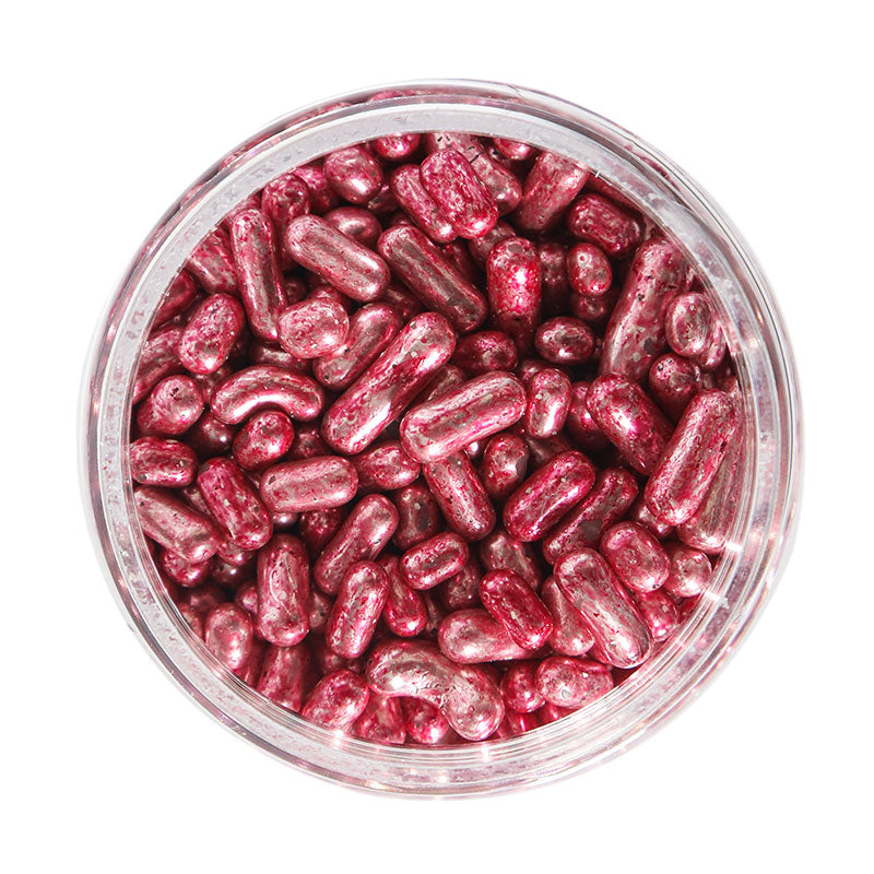 Sprinks Metallic Jimmies Pink 1mm 500g