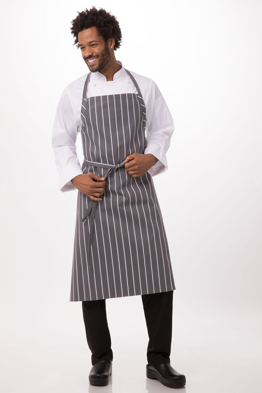 Chef Works English Chef Apron - Grey
