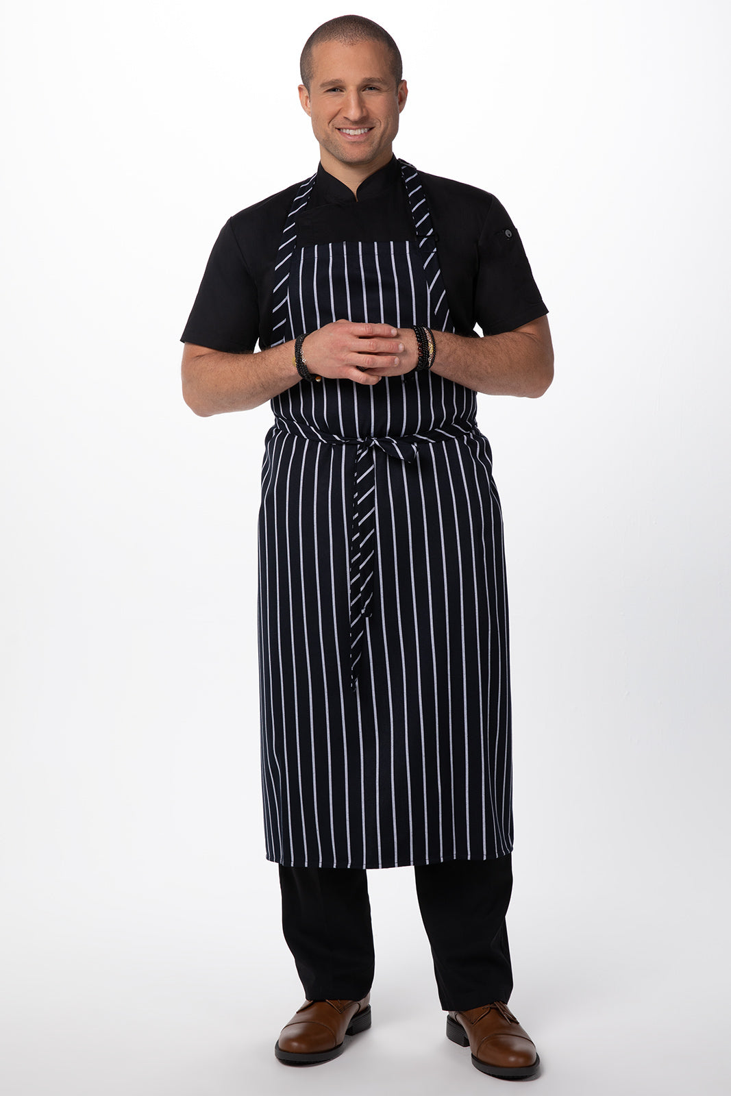 Chef Works Large Bib Apron - Navy