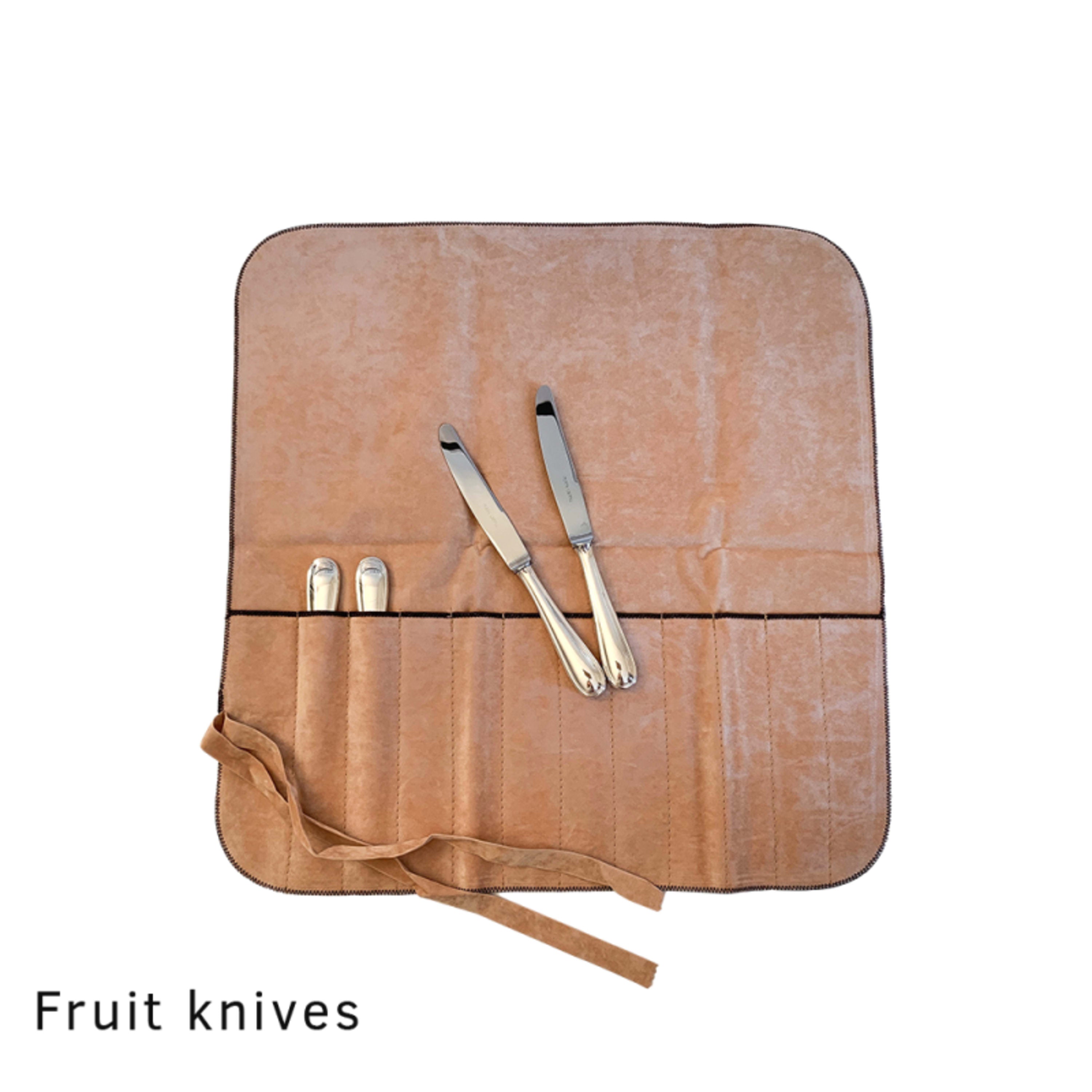 Hagerty Silver Guard Cutlery Roll for 12 Fruit & Fish Knives or Any Item of the Same Size - 43.5x45cm