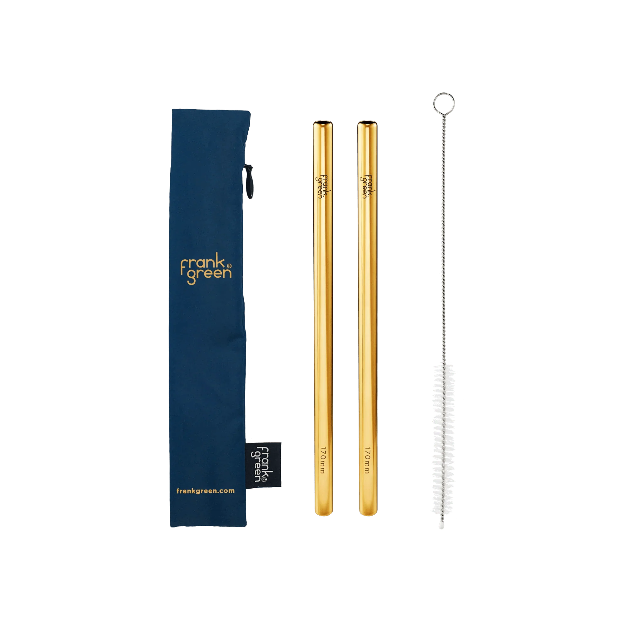 Frank Green 20oz/34oz Reusable Bottle Straw Pack - Deep Ocean