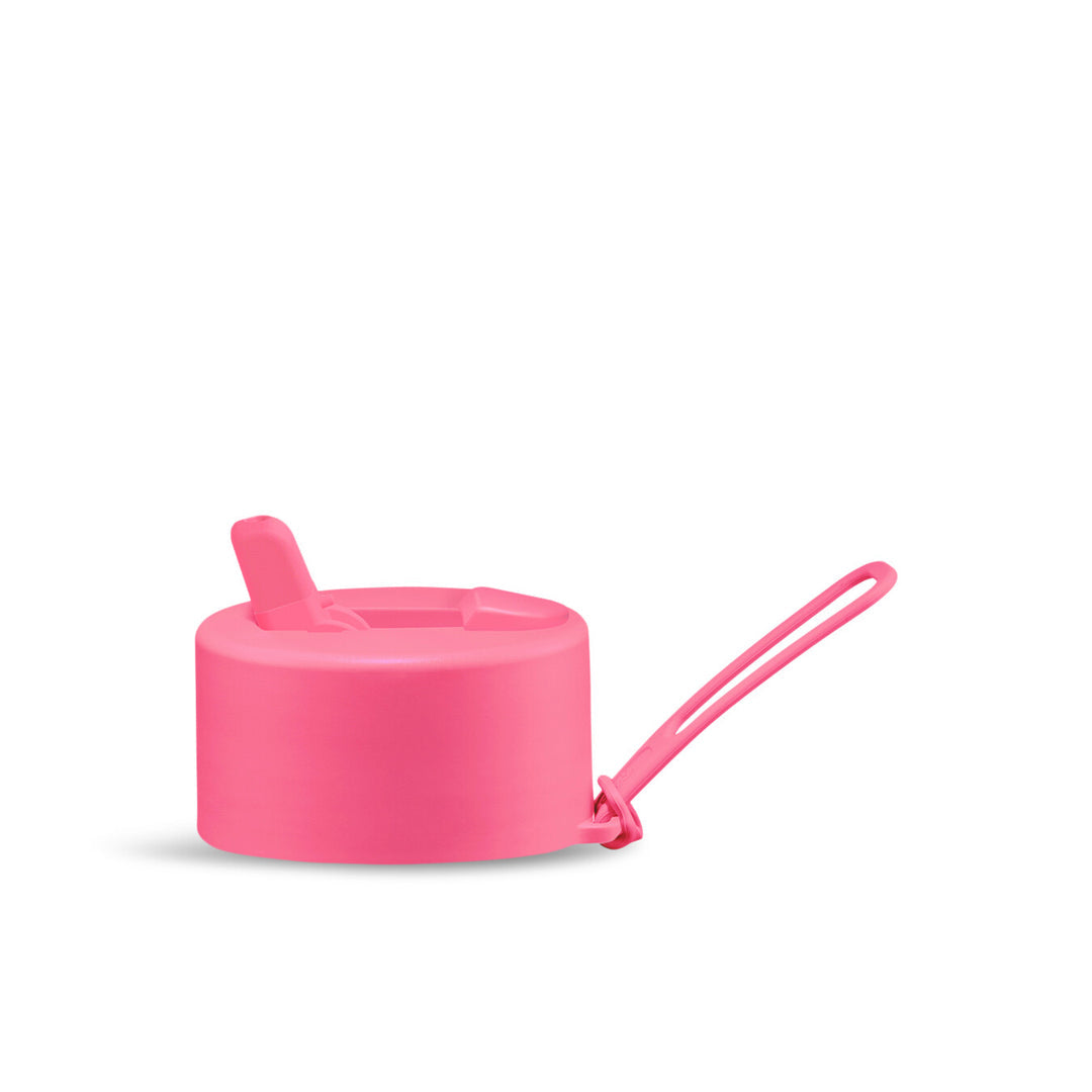 frank green Flip Straw Lid & Strap Pack - Neon Pink