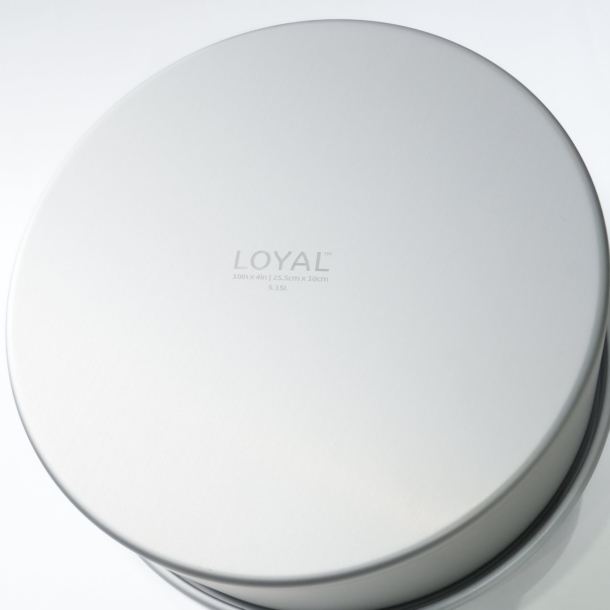 LOYAL Elite Anodised Deep Round Cake Tin 10 Inch