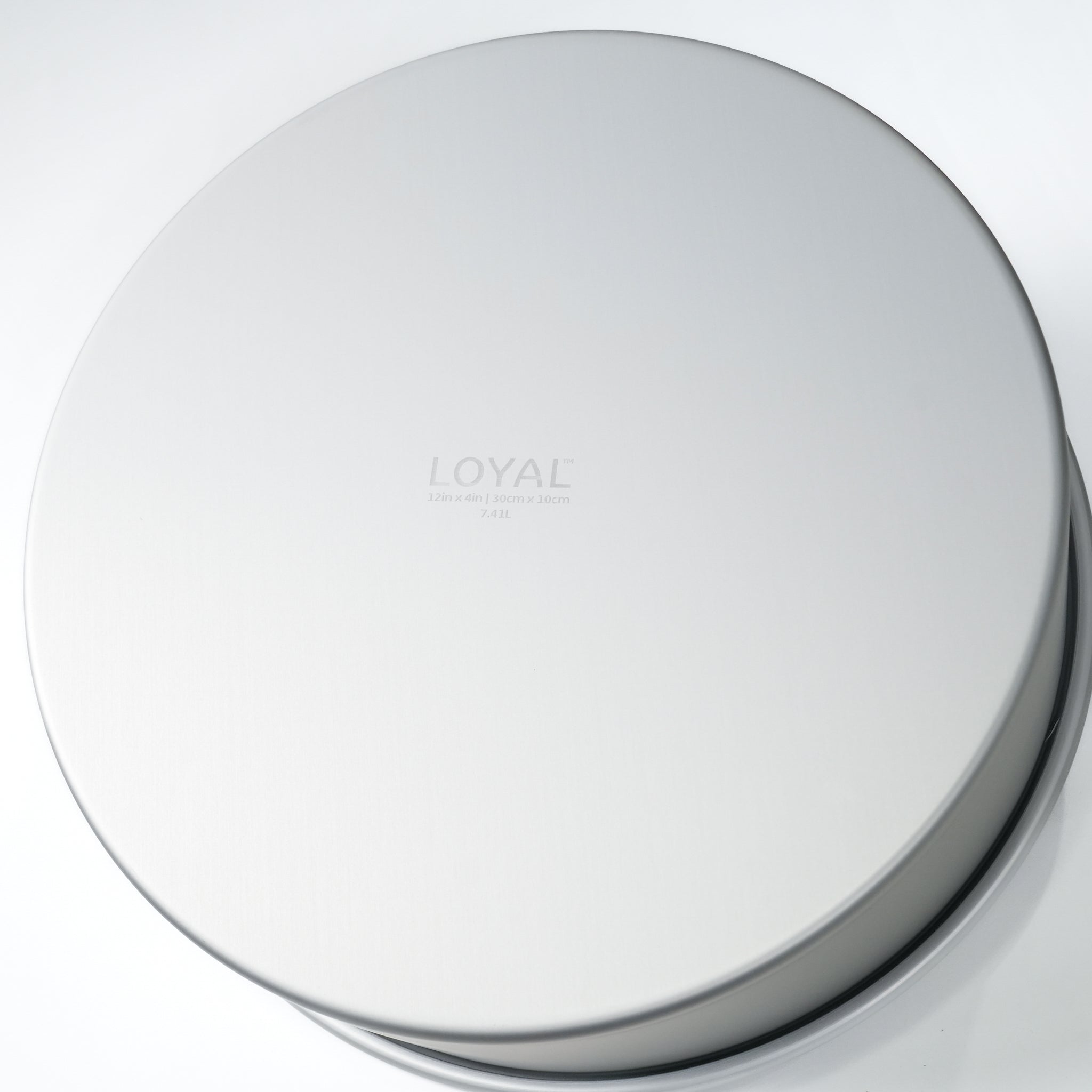 LOYAL Elite Anodised Deep Round Cake Tin 12 Inch