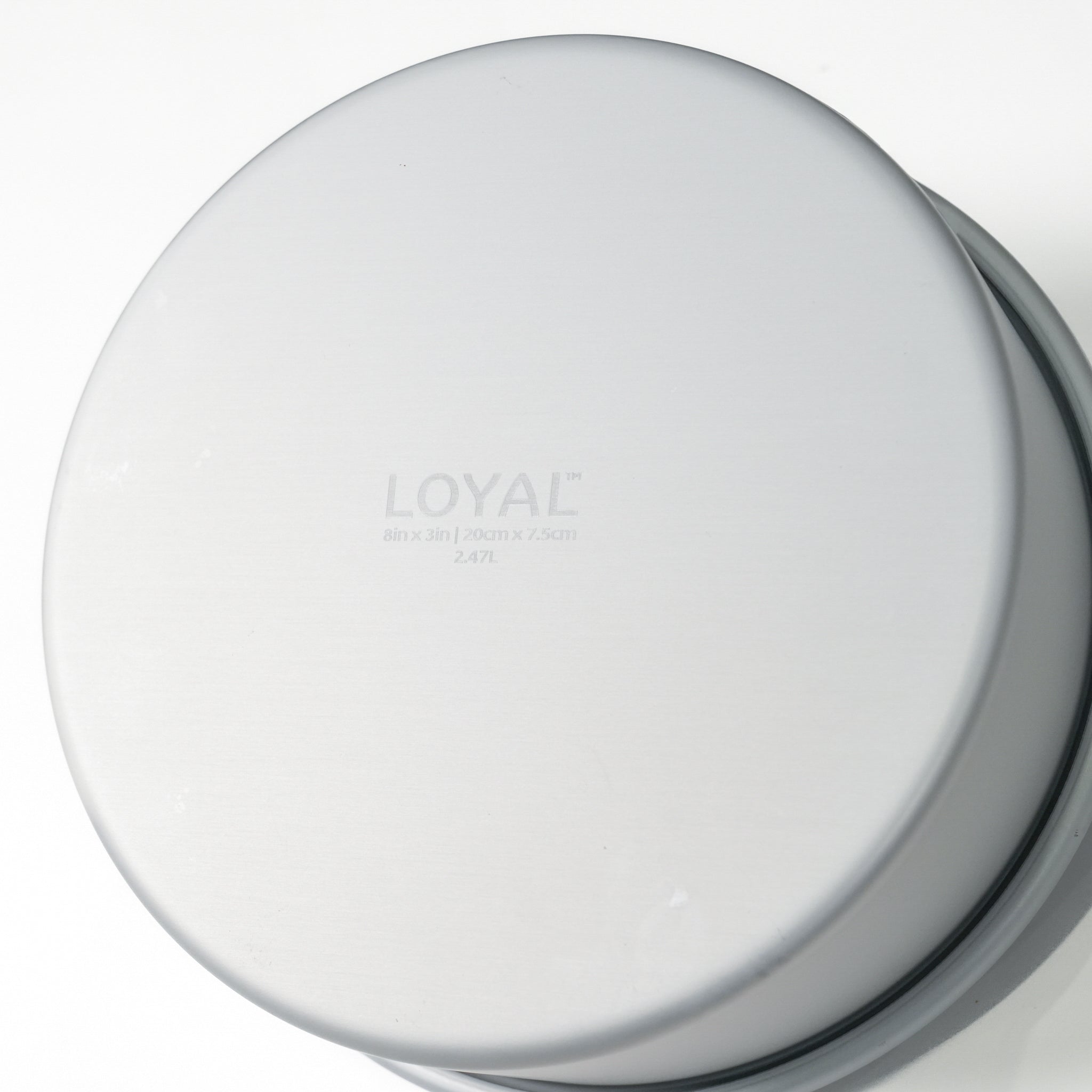 LOYAL Elite Anodised Round Cake Tin 8 Inch